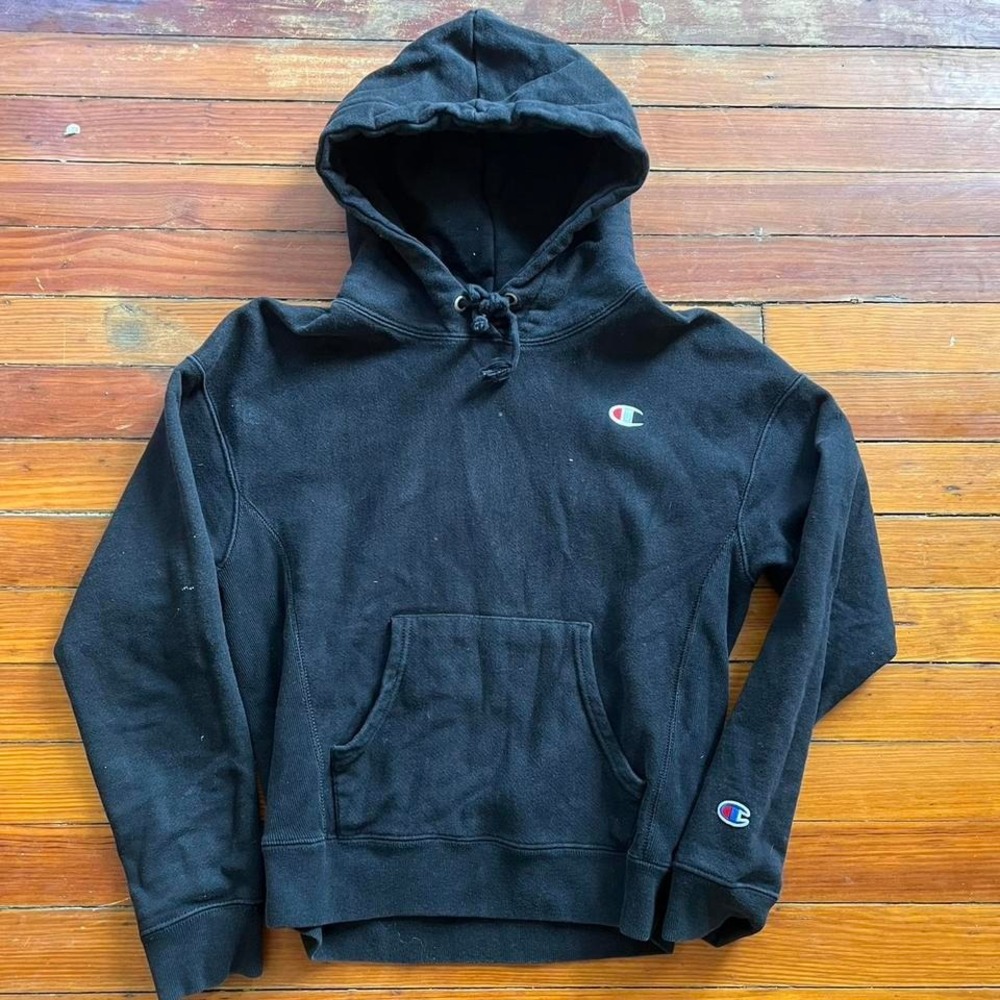 1990s Reverse Weave Champion Hoodie Sweater size S